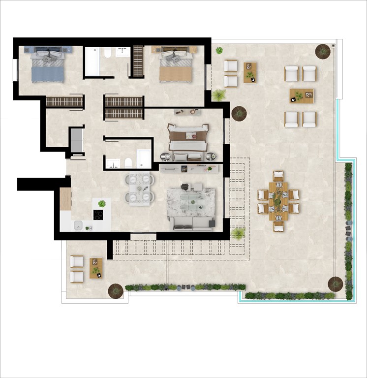 mediumsize floorplan